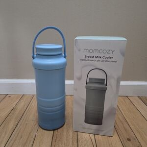 Momcozy 22oz Portable Breast Milk Cooler for Outdoor Blue